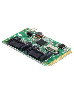 Delock Host Bus Adapter Mini-PCIe – SATA3, 2Port Controller
