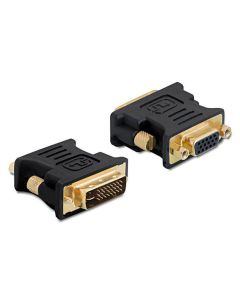 Delock Adapter DVI-I - VGA m-f