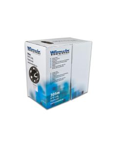 Wirewin Rangierkabel VKBOX KAT6 PATCH Cat 6, S/FTP, 305 m, Grau