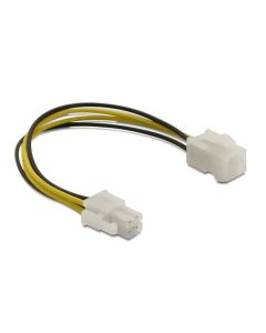 Delock Stromverlängerungskabel 4Pin - 4Pin CPU 15 cm