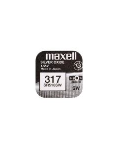 Maxell Europe LTD. Knopfzelle SR516SW 10 Stück