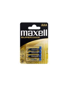 Maxell Europe LTD. Batterie AAA Super Alkaline 4 Stück