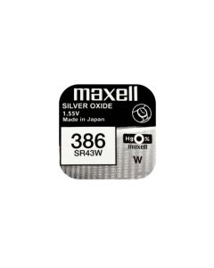 Maxell Europe LTD. Knopfzelle SR43W 10 Stück