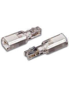 Wirewin Telefonadapter RJ-10, Kabelentwirrer für Telefonhöhrer