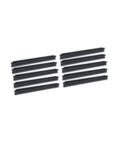 APC Blindblende AR8136BLK 1HE 19, Schwarz, 10 Stück