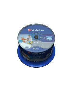 Verbatim BD-R 25 GB, Spindel (50 Stück)