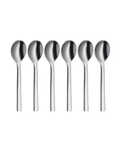 WMF Espressolöffel Nuova 6 Stück, Silber