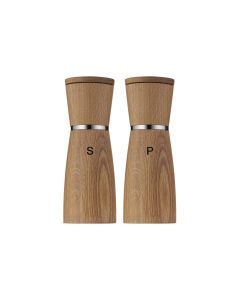 WMF Salz- und Pfeffermühle Ceramill 2 Stück, 17.9 cm, Braun