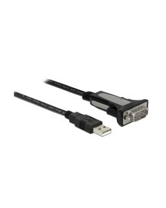 Delock Serial-Adapter USB-A zu RS-232 DB9, 3m