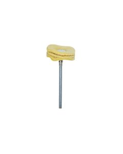 Proxxon Polierscheibe 22 mm Wildleder, 2 Teile