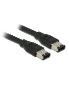 Delock FireWire-Kabel 400Mbps 6Pin-6Pin 1 m