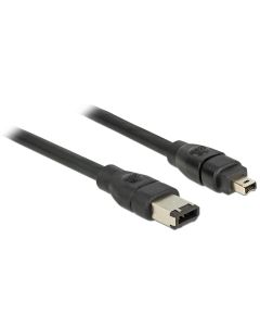 Delock FireWire-Kabel 400Mbps 6Pin-4Pin 1 m