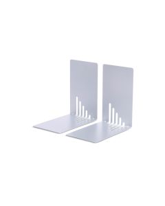Maul Buchstützen-Set S Silber, Metall