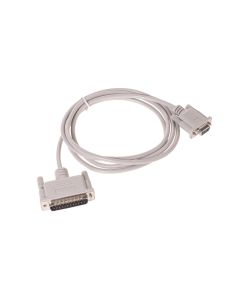 Diverse Adapterkabel RS-232 DB9 - DB25 (f-m) 1.8 m