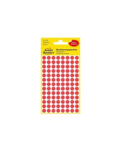 Avery Zweckform Klebepunkte 8 mm Rot