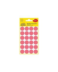 Avery Zweckform Klebepunkte 18 mm Neonrot
