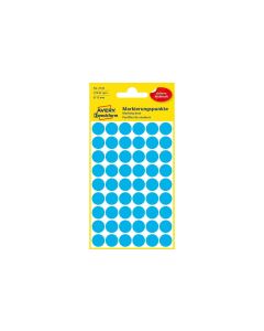 Avery Zweckform Klebepunkte 12 mm Blau