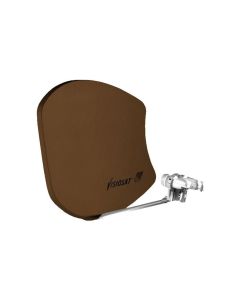 Visiosat SAT Antenne G2 Braun, 75 x 64 cm