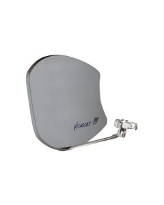 Visiosat SAT Antenne G2 Grau, 75 x 64 cm