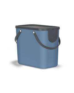 Rotho Recyclingbehälter Albula 25 l, Horizon Blau