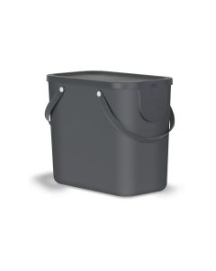 Rotho Recyclingbehälter Albula 25 l, Anthrazit
