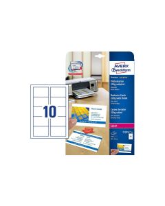 Avery Zweckform Visitenkarten-Etiketten 220 g/m², 250 Karten