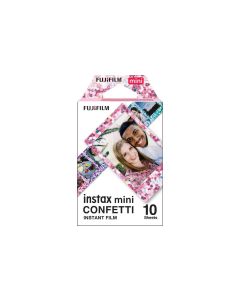 Fujifilm Sofortbildfilm Instax Mini 10 Blatt confetti