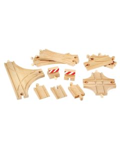 BRIO Eisenbahn Schienen- und Weichensortiment