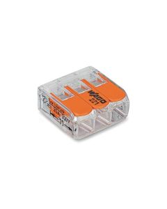WAGO Verbindungsklemme COMPACT 3-fach, 50 Stück