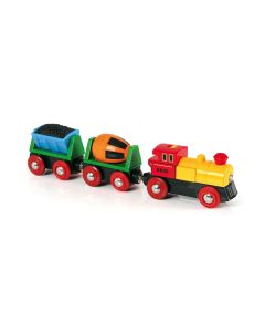 BRIO Eisenbahn Zug mit Batterielok