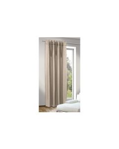 Stotz Decor AG Nachtvorhang mit Faltenband Jasper 135 cm x 245 cm, Beige