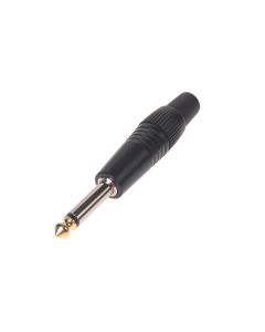 Bemero Stecker BC2001BK-M 6.3 mm Mono Klinkenstecker schwarz