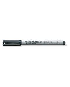 Staedtler Folienstift Lumocolor 312 Schwarz, wasserlöslich, 10 Stück