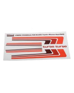 RC4WD Aufkleber Retro Body Stripes 1985 Toyota 4Runner