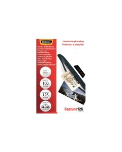 Fellowes Laminierfolie 5.4 x 8.6 cm, 125 µm, 100 Stück, Glänzend