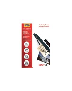 Fellowes Laminierfolie 83 x 113 mm, 125 µm, 100 Stück, Glänzend