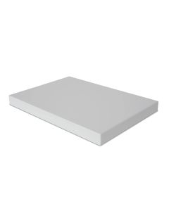 Actiforce Tischplatte 80 x 160 x 2.5 cm Weiss