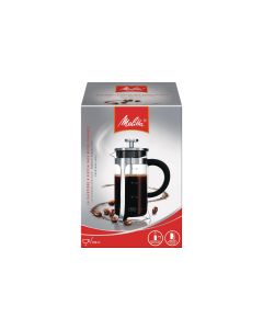 Melitta Kaffeebereiter Inox Glas 0.35 l, Silber