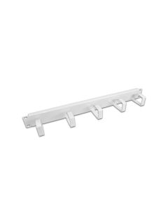 Wirewin Kabelführungspanel KFP-5RING METAL , Grau