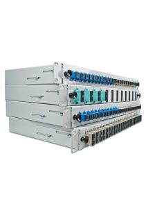 Lightwin 19 Verteiler Set Box mit 6x LC-Duplex Singlemode