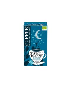 Cupper Teebeutel Bio Sweet Dreams Kräutertee 20 x 1.5 g