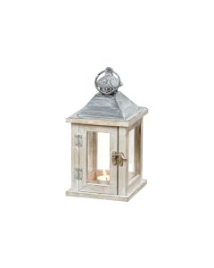 Boltze Laterne Stella 25 cm, Weiss