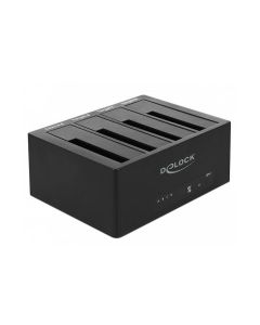 Delock Docking- und Klonstation 64063  für 4x SATA HDD / SSD