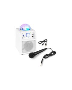 Vonyx Lautsprecher SBS50W Karaoke Speaker Weiss