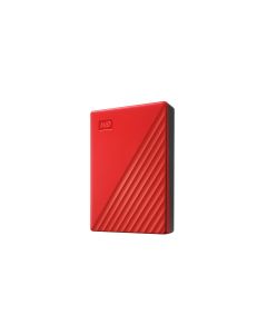 Western Digital Externe Festplatte My Passport 4 TB, Rot