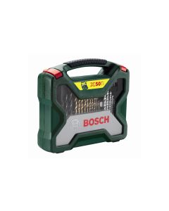 Bosch Bohr- und Bitset X-Line Titanium 50-teilig