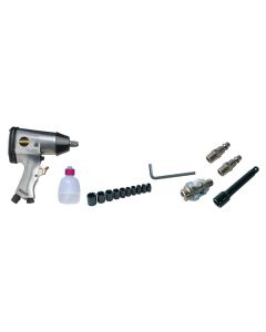 Stanley Druckluft-Schlagschrauber  Set 1/2  mit 10 Stecknüssen