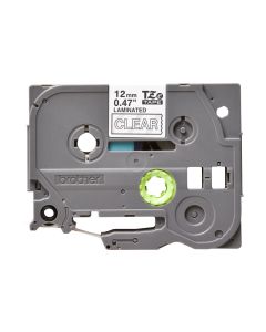Brother Beschriftungsband TZe-135 Weiss auf Transparent