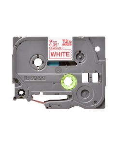 Brother Beschriftungsband TZe-222 Rot auf Weiss