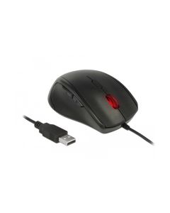 Delock Ergonomische Maus 12548 für Linkshänder
